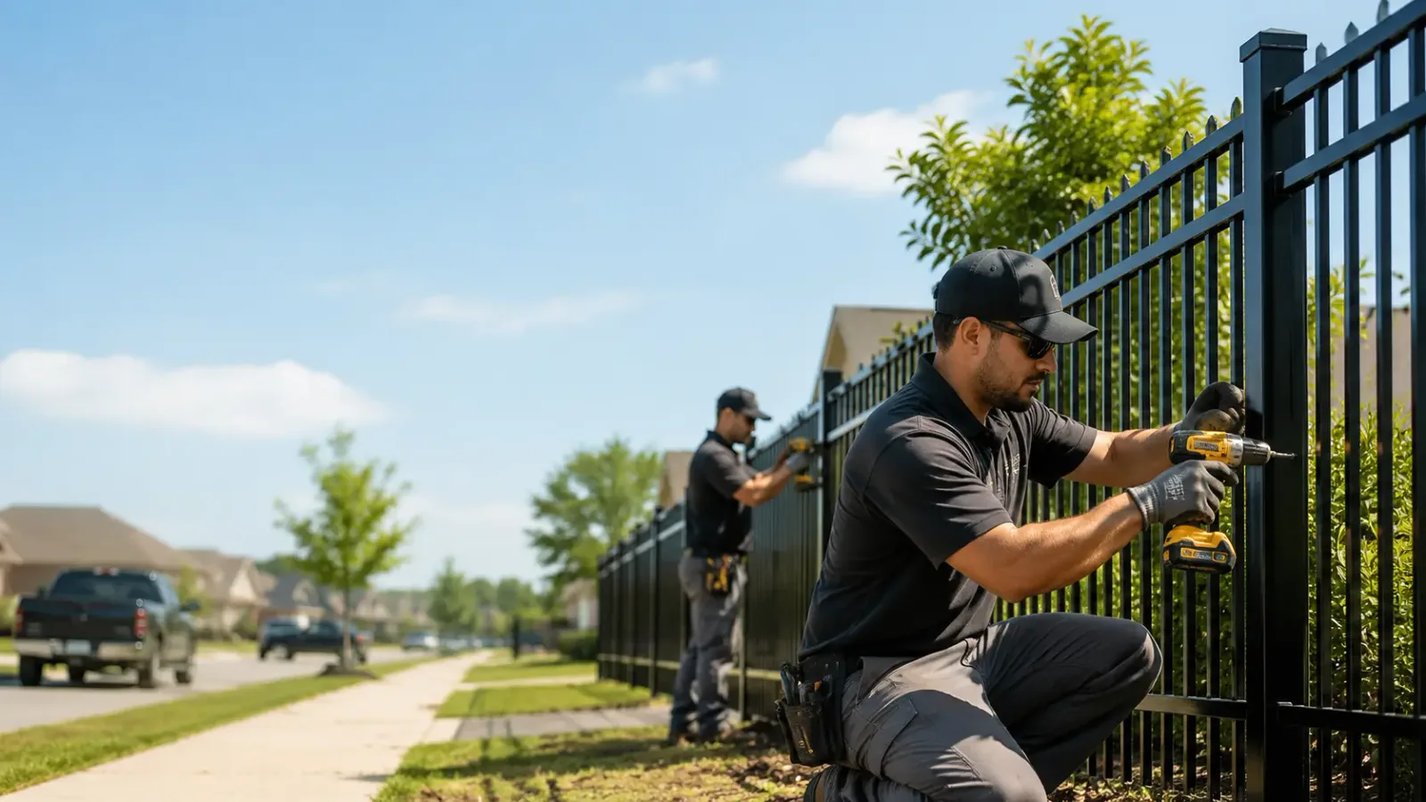 Metal Fence Installation in Bradgate, IA